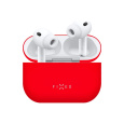 FIXED Silky silikonové pouzdro pro Apple AirPods Pro 3 červené