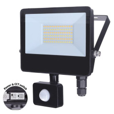 Solight LED reflektor se senzorem TOP, 30W, max. 3900lm, 3CCT, volitený výkon 100/66%, IP65, rychlospojka Solight LED reflektor se senzorem TOP, 30W, max. 3900lm, 3CCT, volitený výkon 100/66%, IP65, rychlospojka