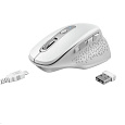 TRUST bezdrátová Myš Ozaa Rechargeable Wireless Mouse - white