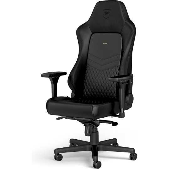 noblechairs HERO Real Leather herní křeslo černé