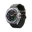 Spigen Bezel Tune Pro (Pilot) kroužek Samsung Galaxy Watch8 Classic 46mm stříbrný