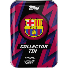 Fotbalové karty Topps 2025/26 FC Barcelona Collector Tin Fotbalové karty Topps 2025/26 FC Barcelona Collector Tin
