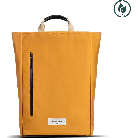 Native Union WFA Backpack batoh ze 100% recyklovaného plátna, kraft Native Union WFA Backpack batoh ze 100% recyklovaného plátna, kraft