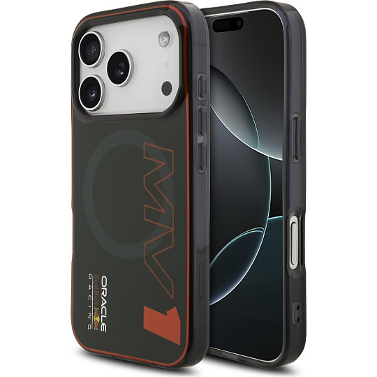 Oracle Red Bull Racing PC Double Layer Vertical MV1 MagSafe kryt iPhone 17 Pro modrý
