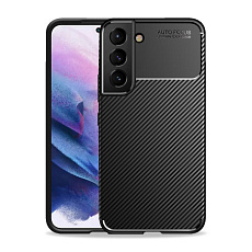 Pouzdro Carbon Samsung Galaxy S22 plus 5G black