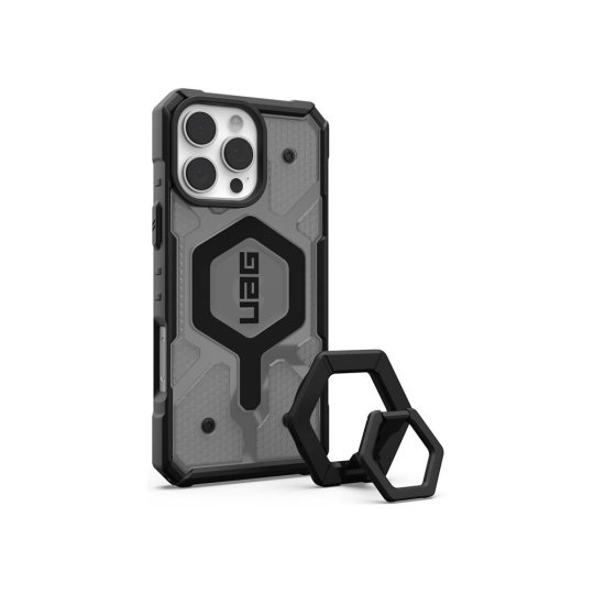 UAG Pathfinder Clear Magsafe kryt iPhone 16 Pro Max kouřový/černý