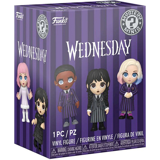 Funko Mystery Minis: Wednesday - náhodný výběr Funko Mystery Minis: Wednesday - náhodný výběr