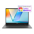 ASUS NTB Vivobook S16 OLED (S3607AA-OLED014X), Ultra 9 386H, 16" 1920 x 1200, 32GB, 1TB SSD, Intel Arc, W11 Pro, Gray