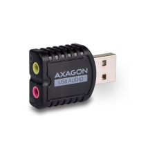 AXAGON ADA17 USB 2.0 stereo HQ audio MINI adapter 24bit 96kHz