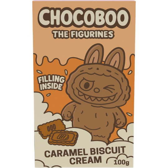 Čokoládová figurka Chocoboo - Sušenková náplň 100 g Čokoládová figurka Chocoboo - Sušenková náplň 100 g