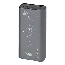 Tactical Squad Company powerbanka (2xUSB-C) 30W 10000mAh šedá