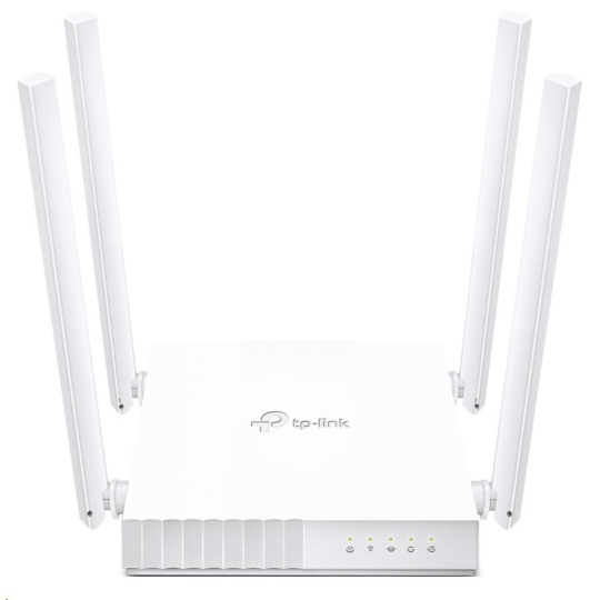 TP-Link Archer C24 WiFi5 router (AC750, 2,4GHz/5GHz, 4x100Mb/s LAN, 1x100Mb/s WAN)