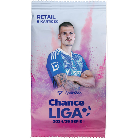 Fotbalové karty SportZoo Chance Liga 2024/2025 1. série Retail balíček