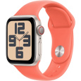 Apple Watch 41/40/38mm mandarinkový sportovní řemínek M/L