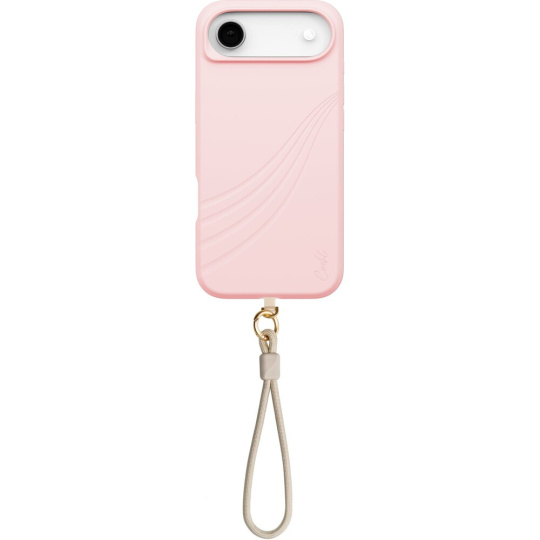 UNIQ Coehl Serina MagSafe kryt s řemínkem iPhone Air Cloud Pink