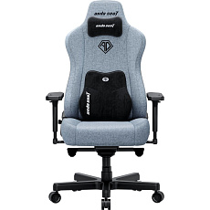 Anda Seat Kaiser 3E XL fabric herní židle šedomodrá