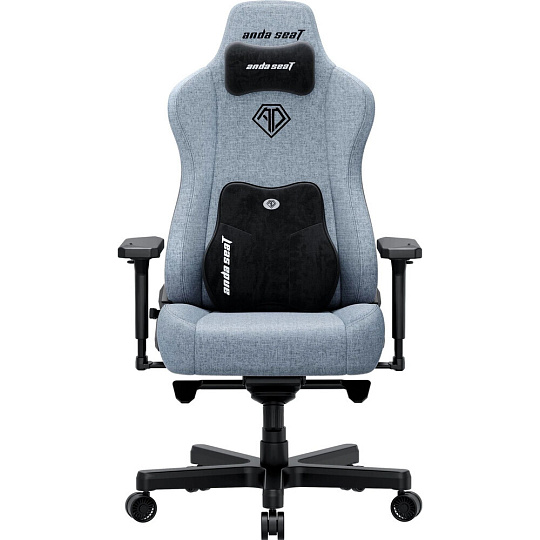 Anda Seat Kaiser 3E XL fabric herní židle šedomodrá
