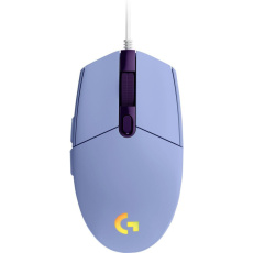 Logitech G102 herní myš fialová