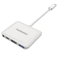 PremiumCord Převodník USB-C na HDMI2.0+USB3.0+Audio+PD (pro iPad Pro)