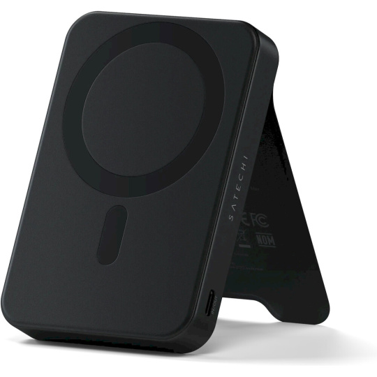 Satechi Qi2 5K magnetická powerbanka se stojánkem černá Satechi Qi2 5K magnetická powerbanka se stojánkem černá