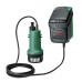 BOSCH GardenPump 18V-2000, akumulátorové čerpadlo na dešťovou vodu, 18 V, 2000 l/h, akumulátor 2.5 Ah