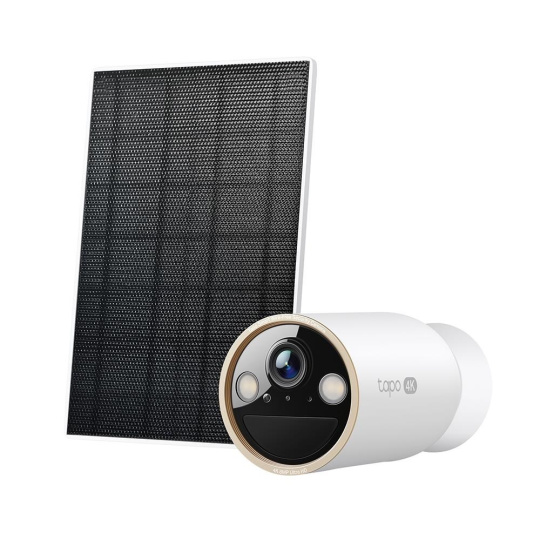 TP-Link Tapo C460 KIT venkovní kamera, solární panel (8MP, 4K, 2160p, IR 15m, WiFi, micro SD card, IP66)
