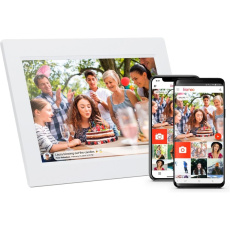 Denver PFF-1015 chytrý digitální fotorámeček s WiFi bílý