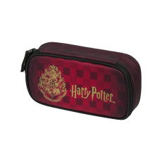 Školní penál BAAGL etue Harry Potter Bradavice vínový