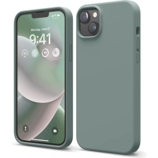 ELAGO silikonový kryt pro iPhone 14 Plus půlnočně zelený