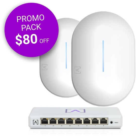 Alta Labs Launch Pack, S8-POE + 2x AP6-Pro Alta Labs Launch Pack, S8-POE + 2x AP6-Pro