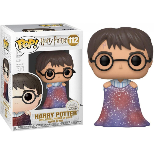 Funko POP! #112 Movies: Harry Potter S10 - Harry w/Invisibility Cloak