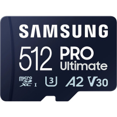 Samsung micro SDXC 512GB PRO Ultimate + SD adaptér