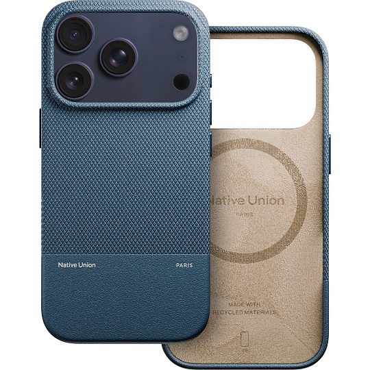 Native Union (RE)Classic MagSafe kryt z recyklovaného materiálu iPhone 17 Pro navy