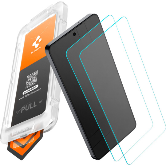 Spigen Glass tR EZ Fit Pro HD sklo Samsung Galaxy S26 Ultra čiré (2ks)