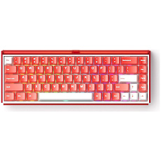 Akko RAY68 HE Akko AstroAim herní klávesnice (US) červenobílá