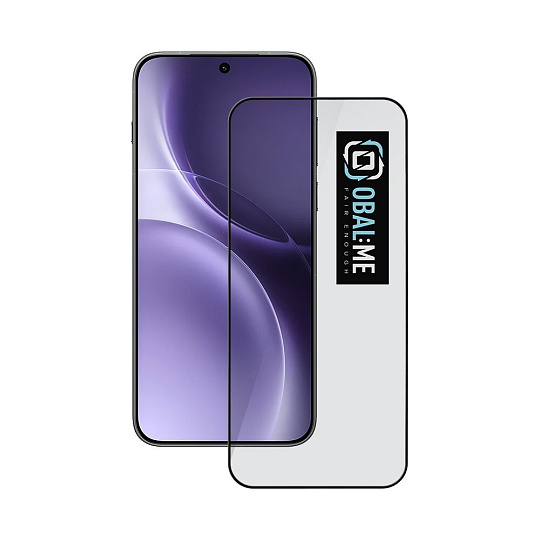 OBAL:ME 5D tvrzené sklo Vivo X300 Pro černé