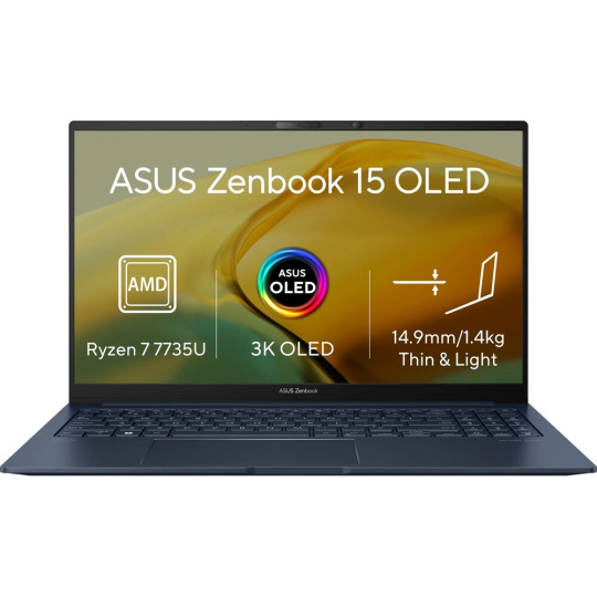 ASUS Zenbook 15 OLED (UM3504DA-OLED278W) modrý