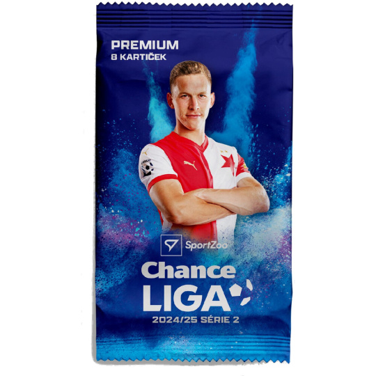 Fotbalové karty SportZoo Chance Liga 2024/2025 2. série Premium balíček