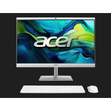 ACER PC AiO Aspire C24-195ES Core Ultra 5-125U,23.8" 1920x1080,16GB,1024GB,Intel Graphics,Win11,White,Silver