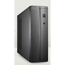 CRONO skříň MT-ITX3 Midi Tower, bez zdroje, černá CRONO skříň MT-ITX3 Midi Tower, bez zdroje, černá