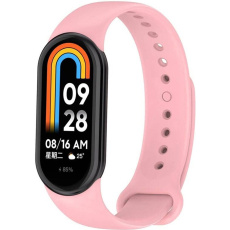 RhinoTech řemínek pro Xiaomi Mi Band 8, světle růžová