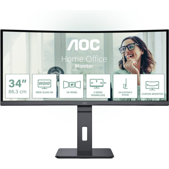 AOC CU34P3CV monitor 34'