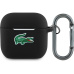 Lacoste Liquid Silicone Croc Logo pouzdro AirPods 4 černé