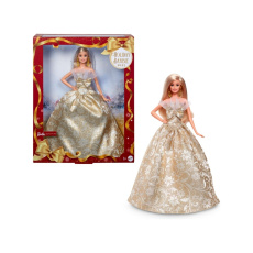 Vánoční panenka Mattel Barbie Signature 2025 Holiday - Blondýnka