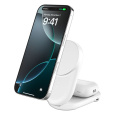 Belkin UltraCharge™ Qi2 25W 2v1 MagSafe nabíječka pro iPhone/AirPods, s USB-C bílá