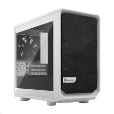 FRACTAL DESIGN skříň Meshify 2 Nano White TG Clear Tint, USB 3.1 Type-C, 2x USB 3.0, bez zdroje, miniITX