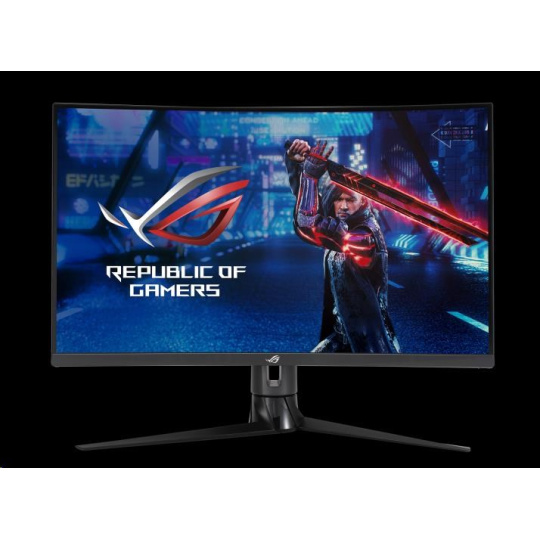 ASUS LCD 31.5" XG32VC 2560x1440 ROG STRIX Curved  VA 170*Hz 125% sRGB DP HDMI DisplayHDR 400cd 1ms USB-C-VIDEO-15W KVM