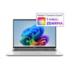 ASUS NTB Vivobook 16 (M1607GA-MB015W), Ryzen AI 7 445, 16" 1920 x 1200, 32GB, 1TB SSD, Radeon, W11 Home, Silver