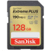 SanDisk SDXC karta 128GB Extreme PLUS (190 MB/s Class 10, UHS-I U3 V30)