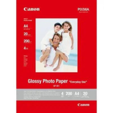 Canon GP-501 - photo glossy, Lesklý - bílá - A4 210gm (210 x 297 mm) 20 listy fotograficky papír Canon GP-501 - photo glossy, Lesklý - bílá - A4 210gm (210 x 297 mm) 20 listy fotograficky papír